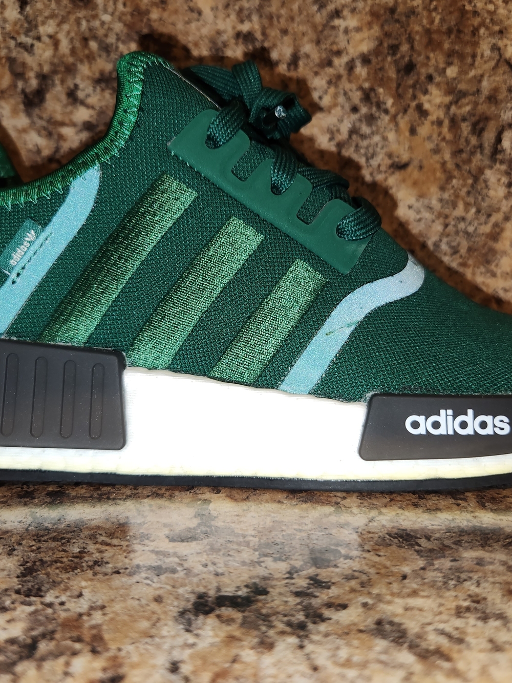 Adidas Green Athletic Shoes - Picture 2 of 9
